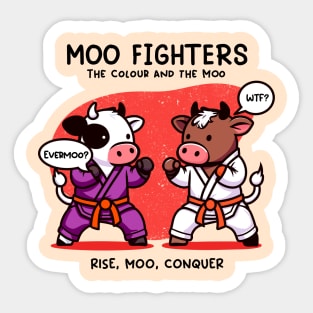 MOO FIGHTERS Sticker
